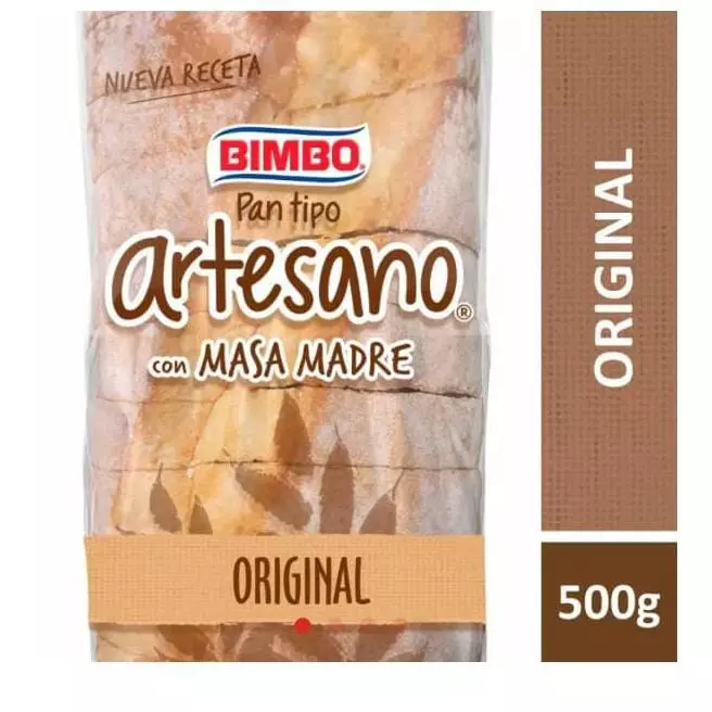 Pan Bimbo Artesano 500gr