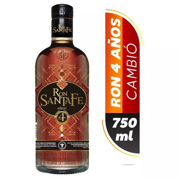 RON SANTAFE 750 ML