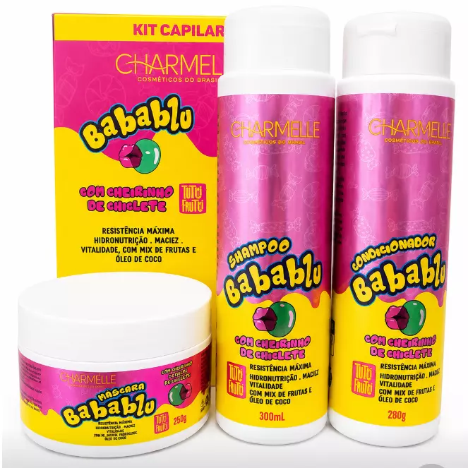KIT BABABLU TUTTI-FRUTTI 3X1