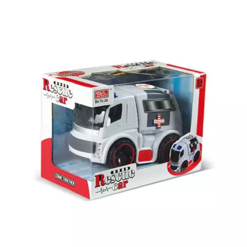 Ambulancia a Friccion, Luz y sonido