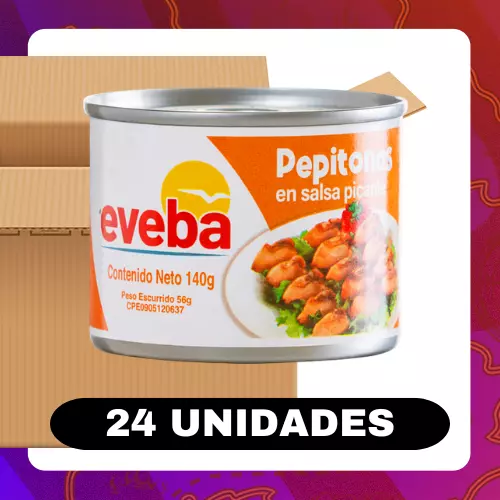 Bulto Eveba Pepitona Picante 140g