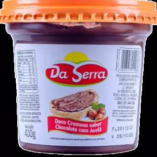 DOCE  CHOCOLATE COM AVELA