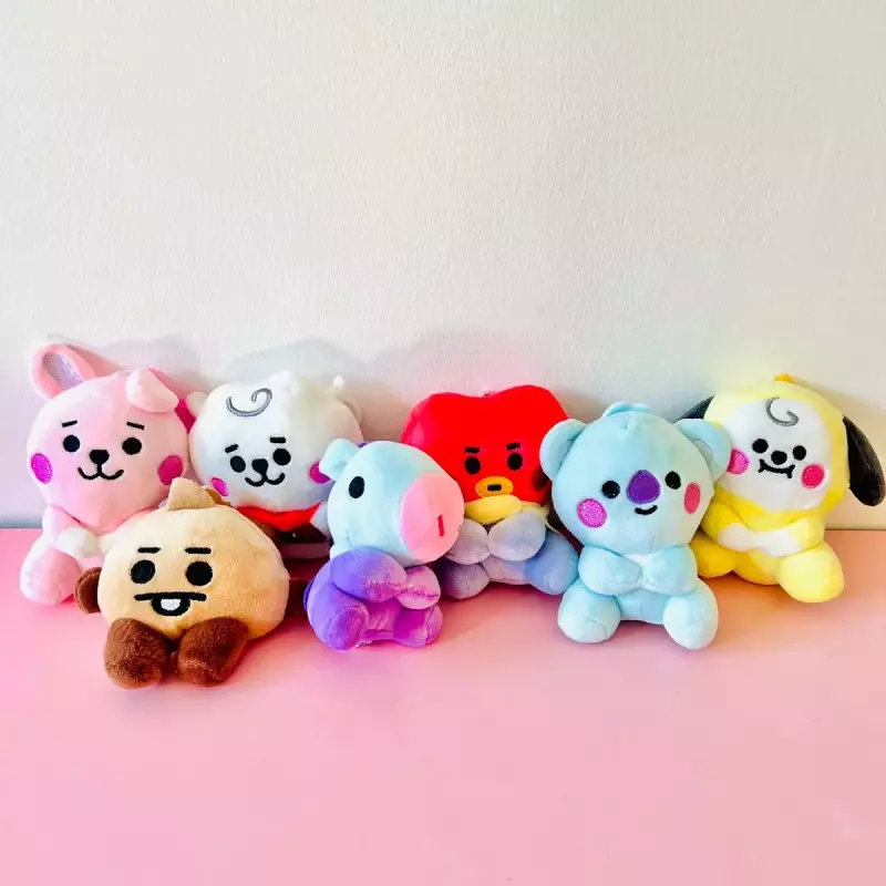 Peluches llaveros BT21