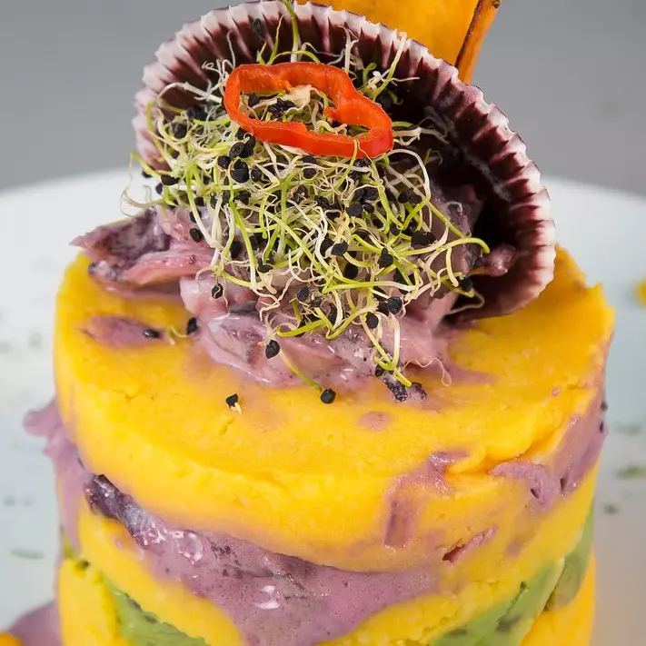 Causa Acevichada de Pulpo