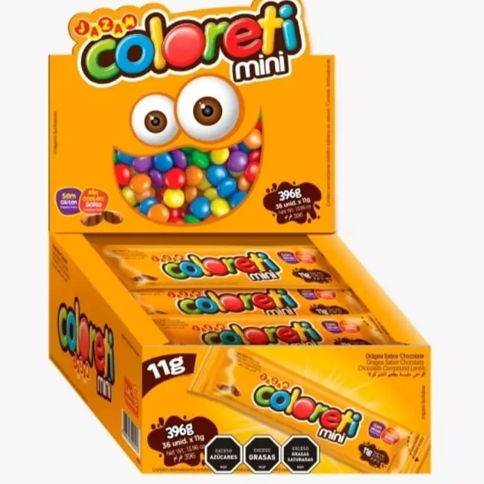 COLORETI SOBRES X 24