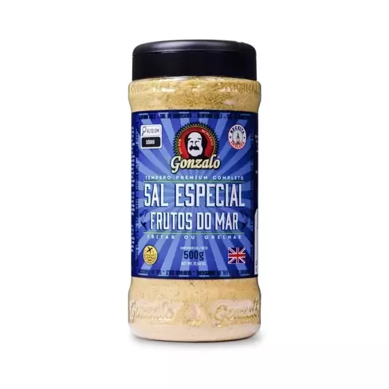 Sal Temperado P/ Frutos do Mar 500g