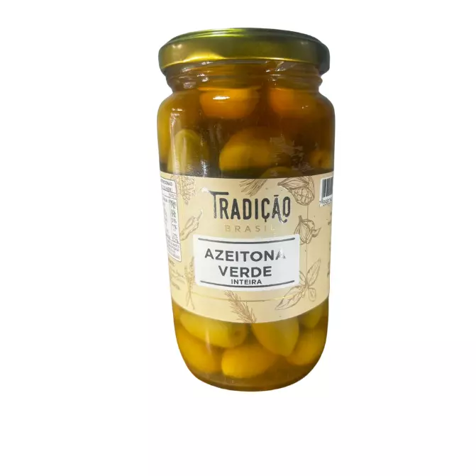 Azeitona Verde Inteira - 350g