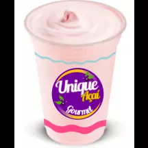 Milk Shake de Ninho com Morango