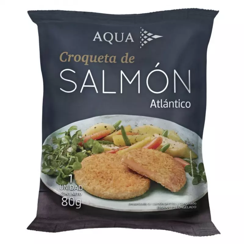 Croqueta de salmón 80grs