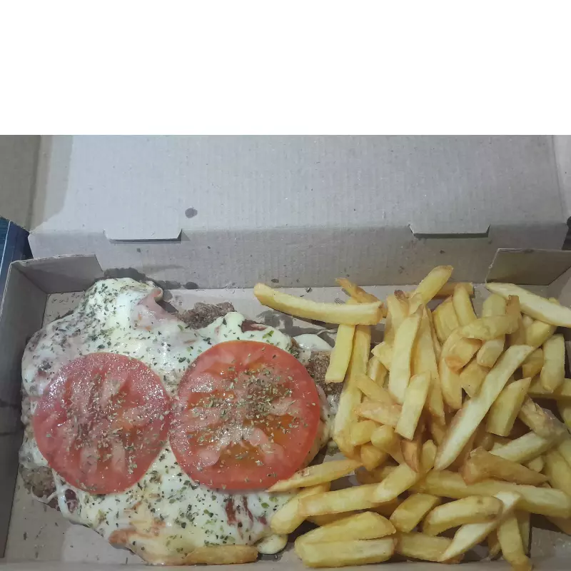 Napo con fritas individual