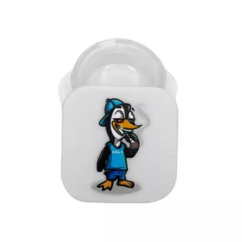 Slick de vidro - Pinguim Gelo