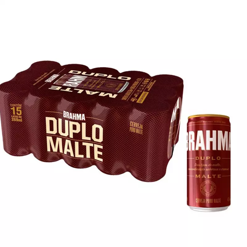 BRAHMA DUPLO MALTE 269ml c/15
