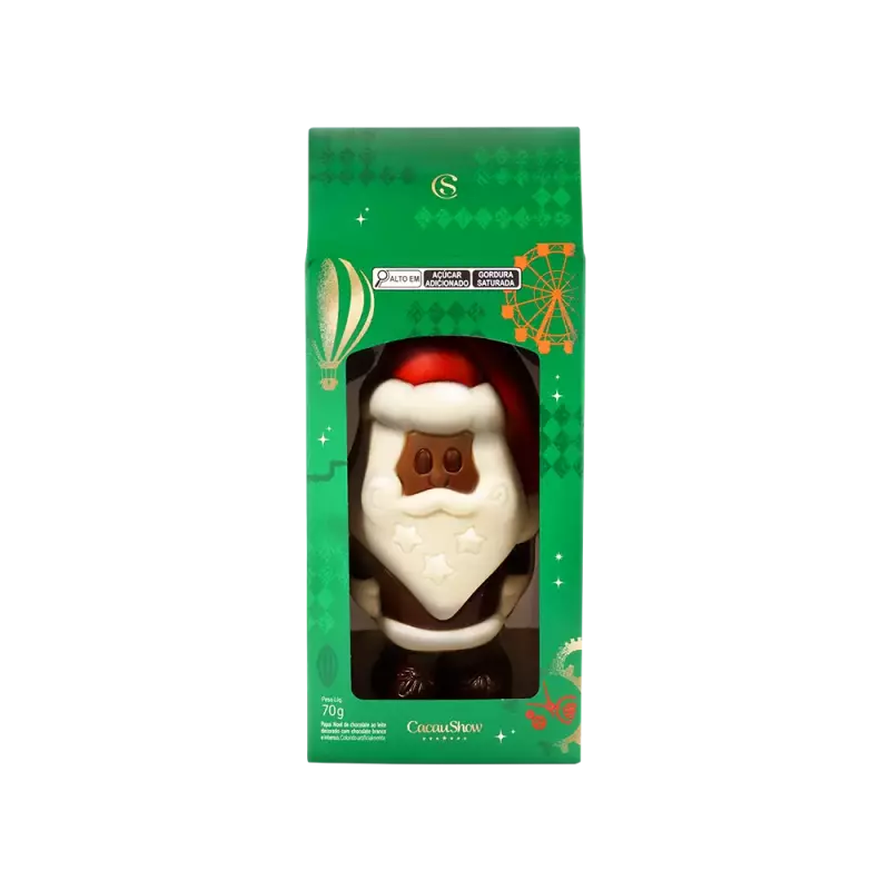Papai Noel Cacau Magia de Choc 70g