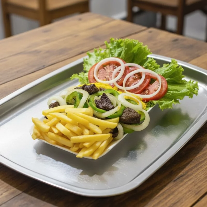 CARNE DO SOL COM FRITAS
