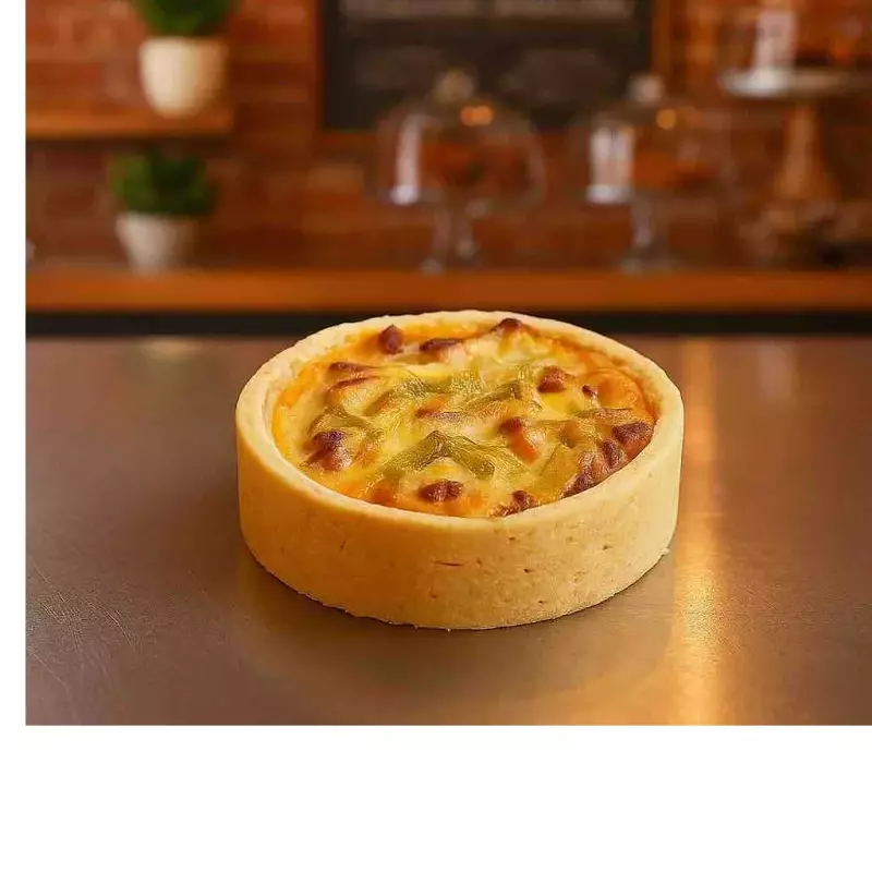 Quiche de Calabresa C/ Alho Poro 180