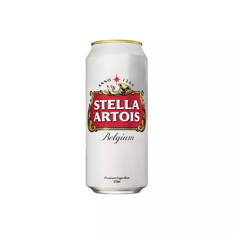 Cerveza Stella Artois Lata 4.5º 473