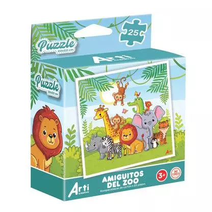 PUZZLE AMIGUITOS DEL ZOO X 25 PZ