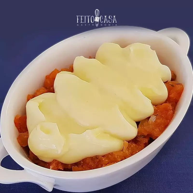 Camarão com catupiry