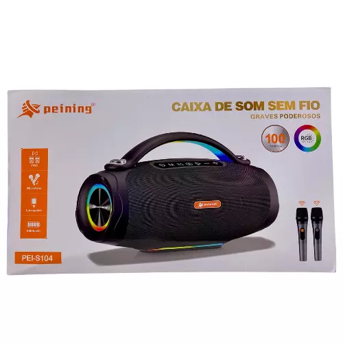 CAIXA DE SOM PEINING PEI-S104