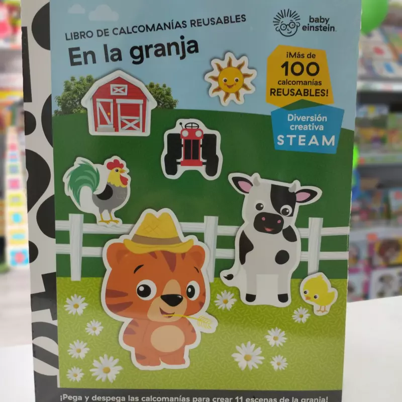 LIBRO DE STICKERS REUSABLES BABY EIN