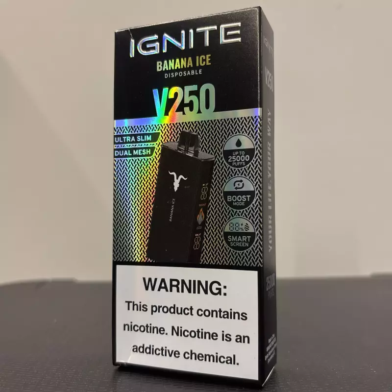 IGNITE V250 BLACK Banana Ice
