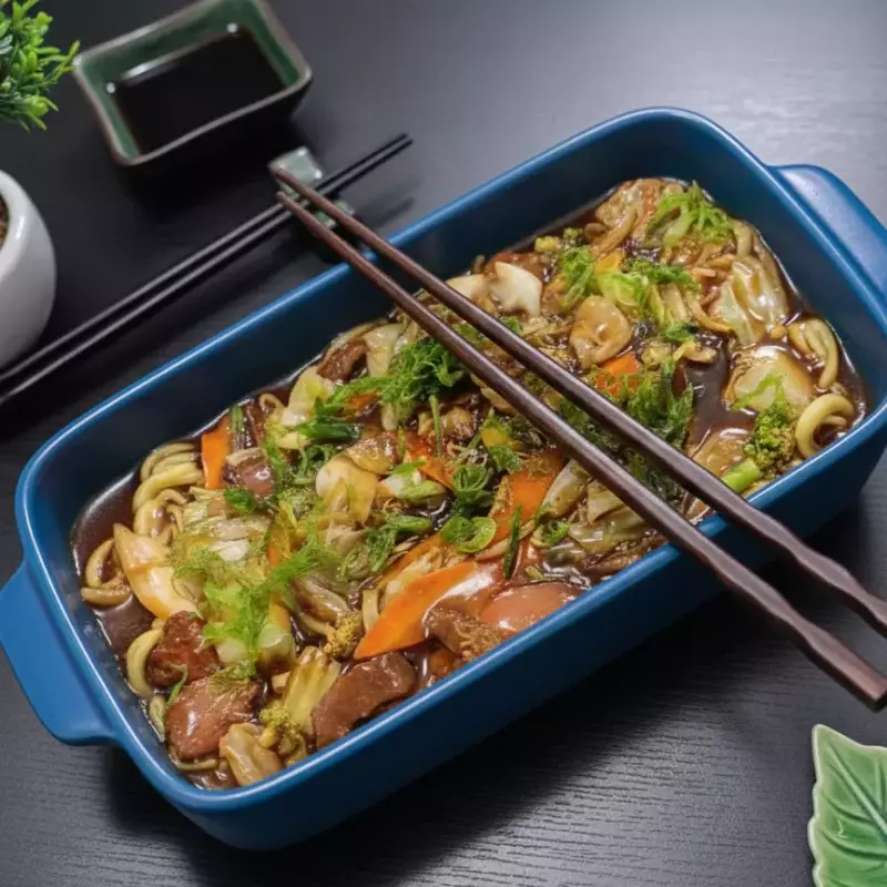 YAKISOBA DE CARNE (500g)