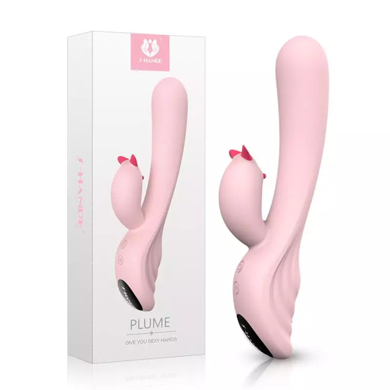 ESTIMULADOR PONTO G E CLITORIS PLUME