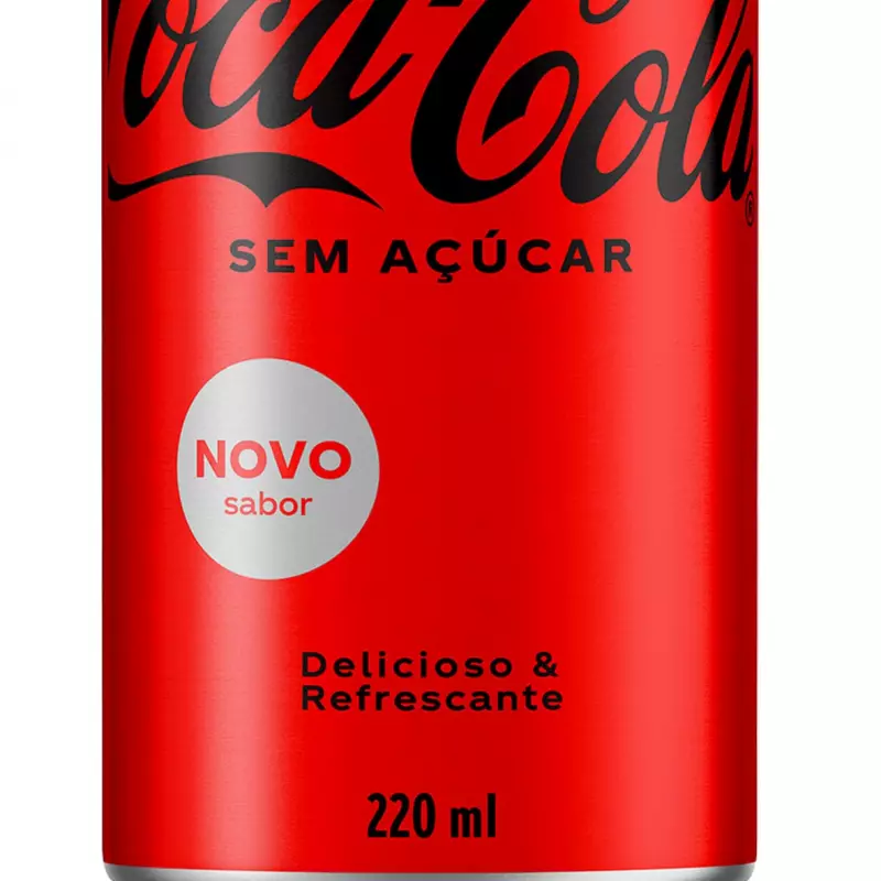 Coca cola zero açúcar 220ml