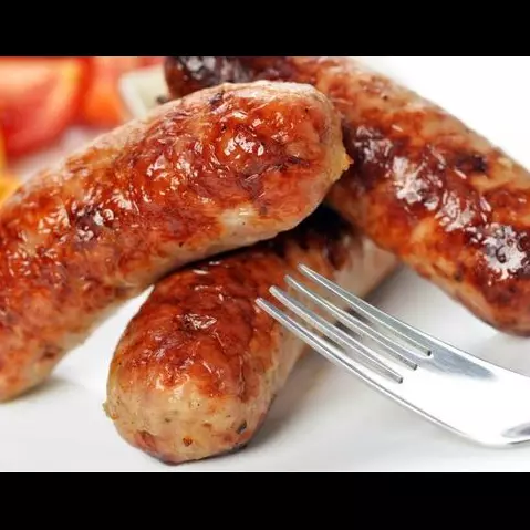 Linguiça toscana e farofa トスカーナソーセージ