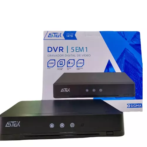 DVR 8 CANAIS ATEK SIGMA-D408BP