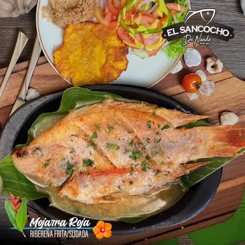 MOJARRA ROJA FRITA/SUDADA