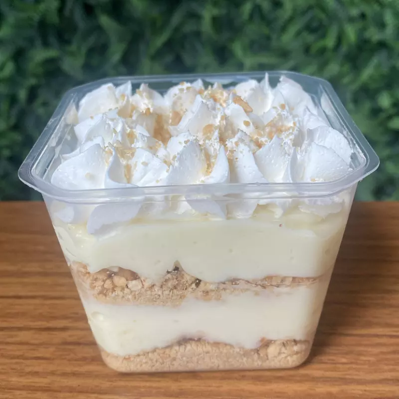 Torta de limão no pote