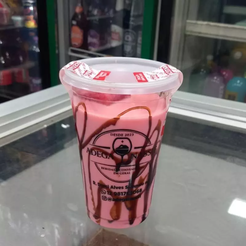 BATIDA DE MORANGO S ALCOOL