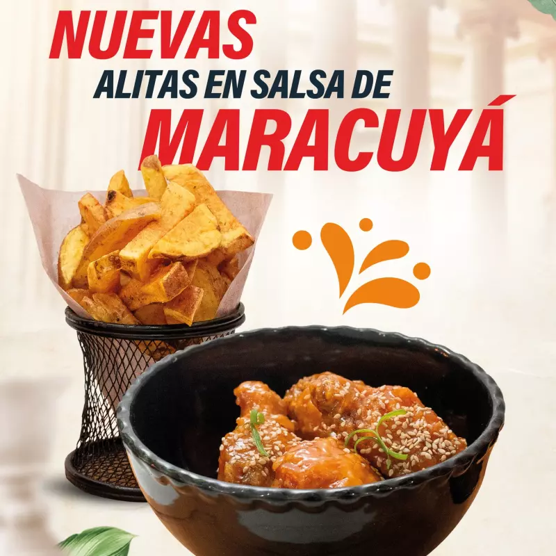 Alitas Maracuyá