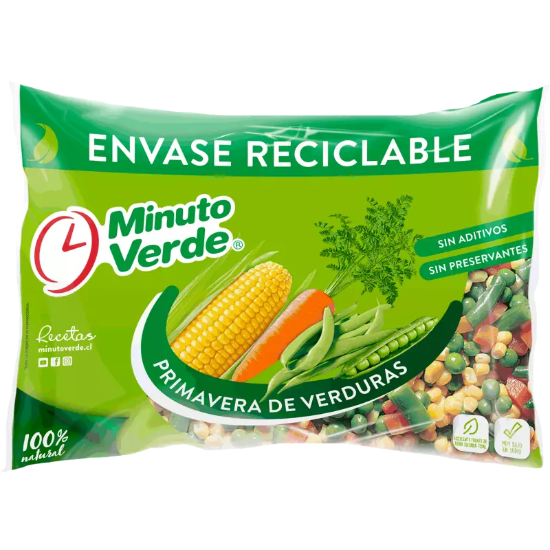 Primavera de verduras 500grs