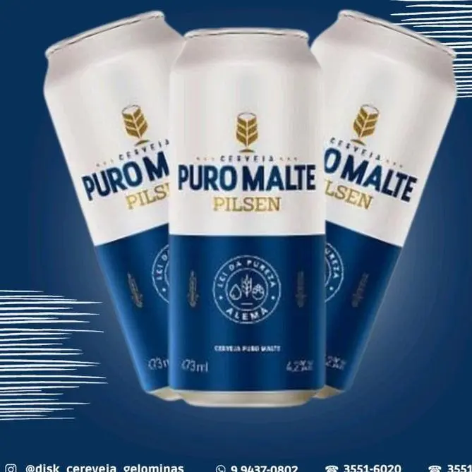 CERVEJA PURO MALTE