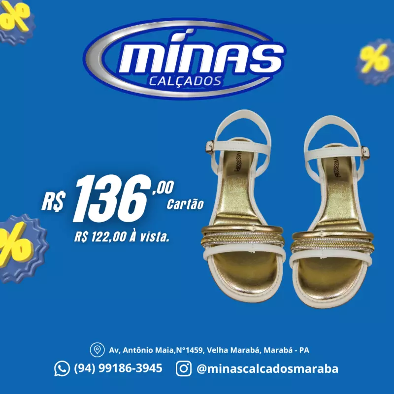 Sandália Gelo RF:MC353