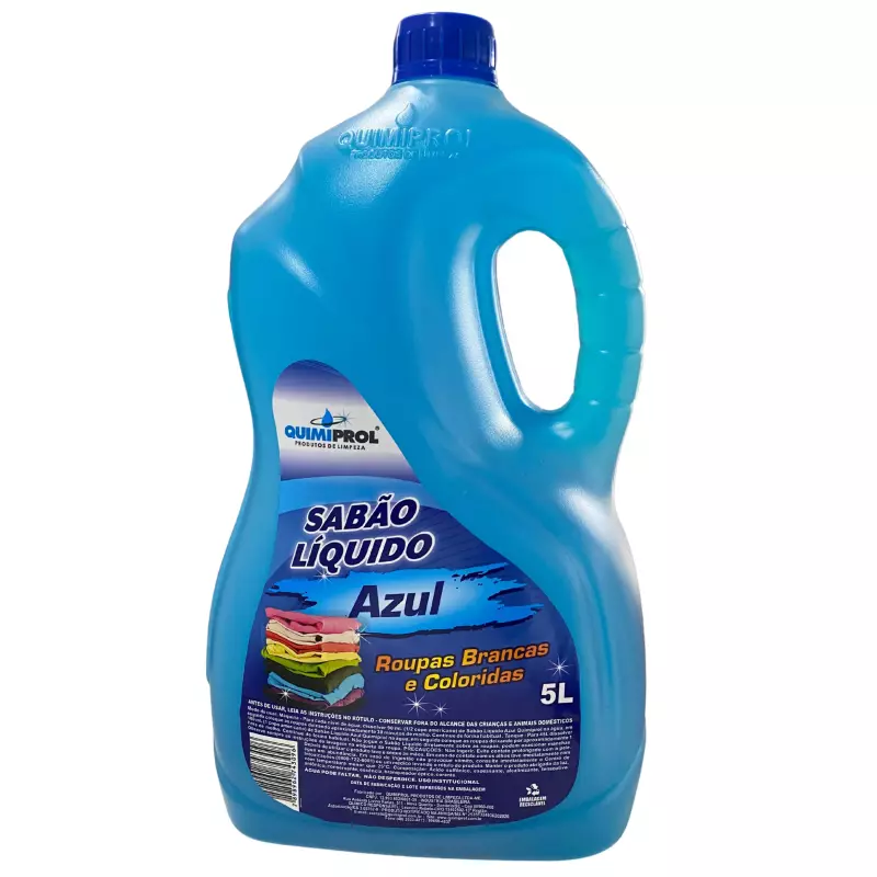 Sabão Líquido Azul 5L QUIMIPROL