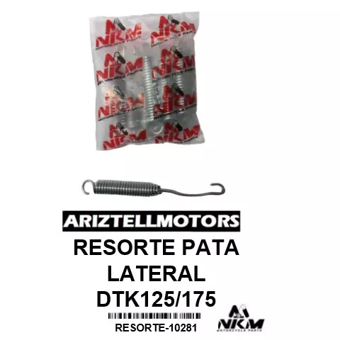 RESORTE PATA LATERAL DTK125/175