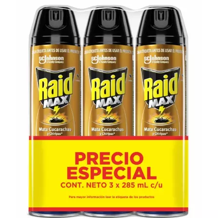 3 RAID MAX 285ML