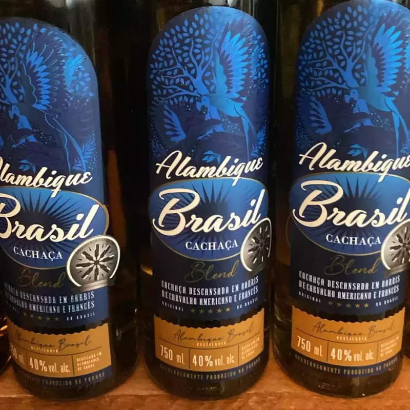 CACHAÇA ALAMBIQUE BRASIL ROT AZUL