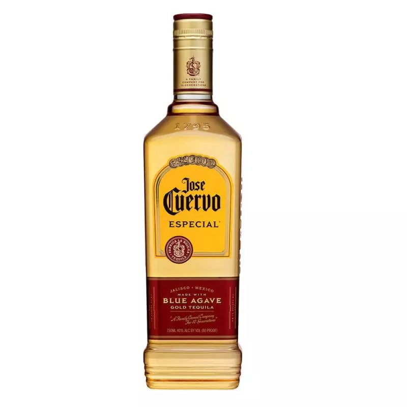 Tequila Jose Cuervo reposado botella