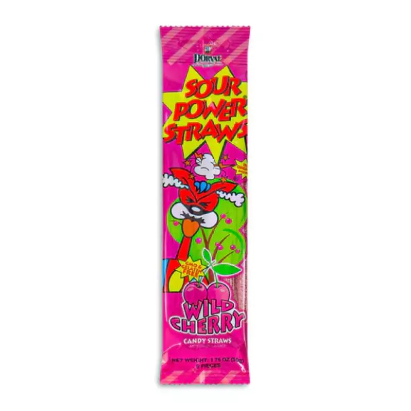Sour power straws limited edition