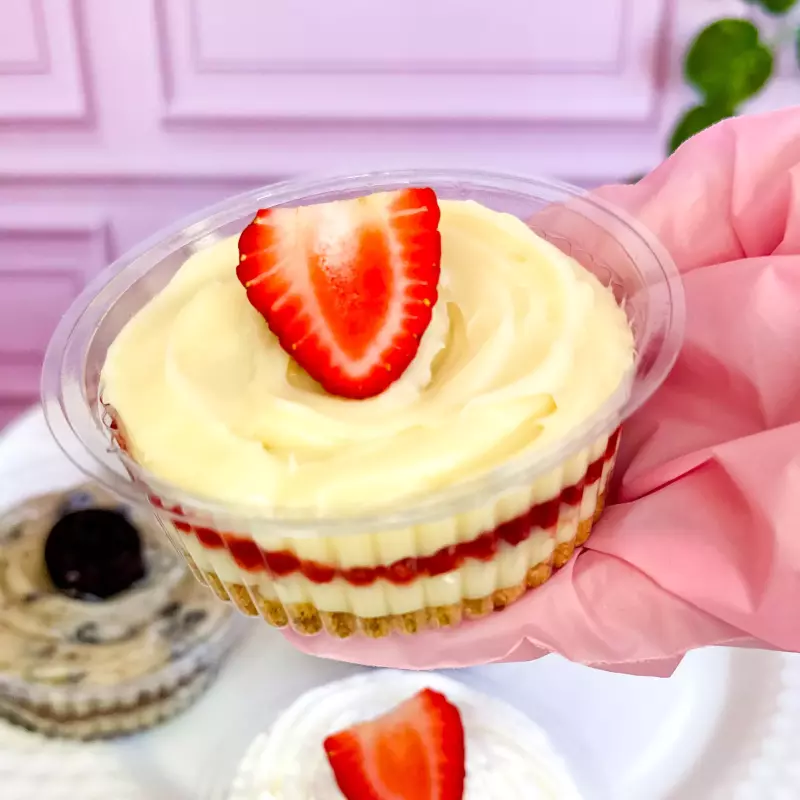 Tortinha Geleia de morango