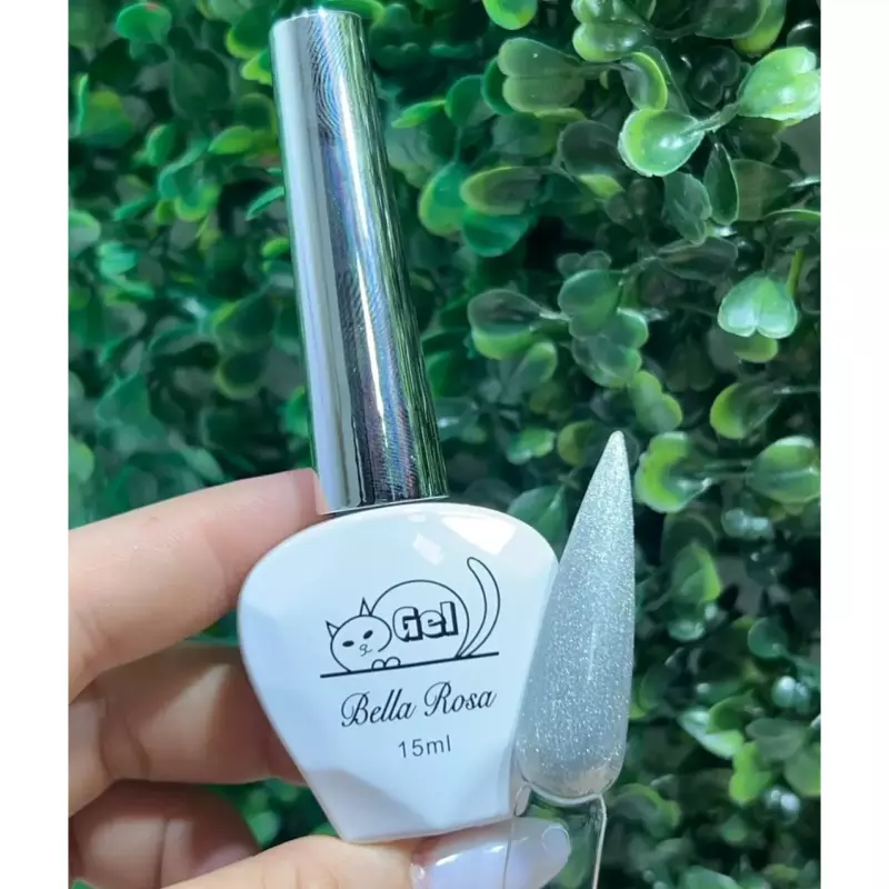 Esm.Gel Bella Rosa Magnético Prata