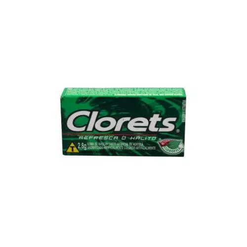 Chiclete Clorets Hortelã 2,8gr