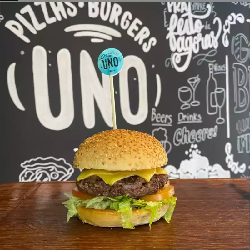 Cheese Salada com fritas