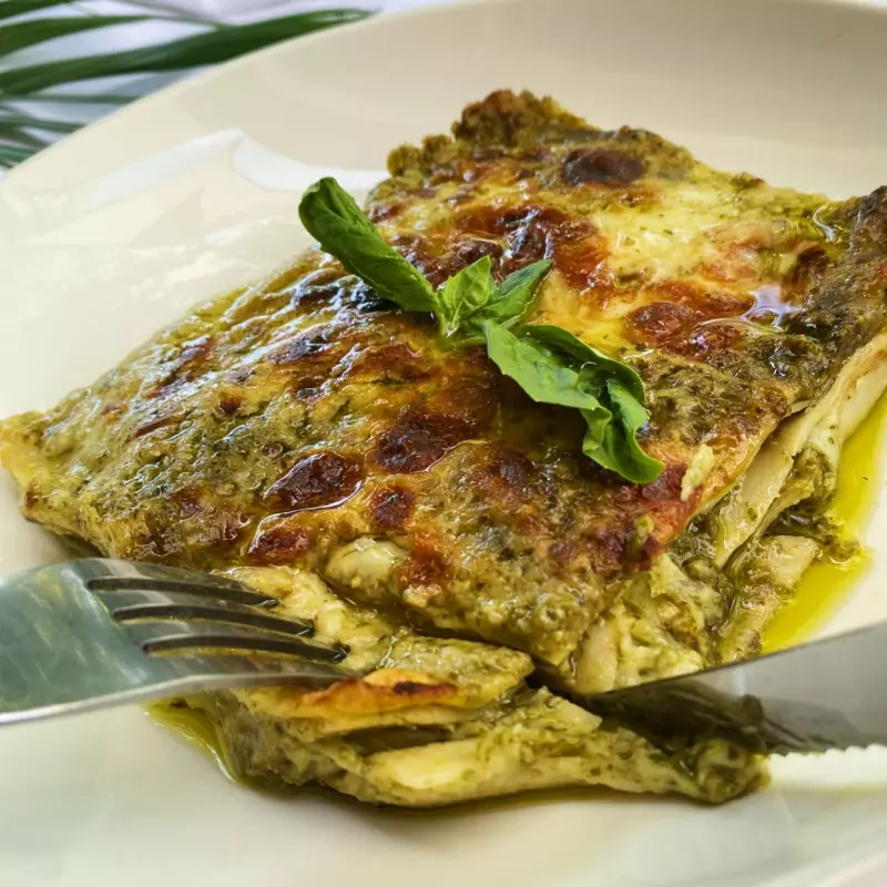 Lasgna al pesto genovese