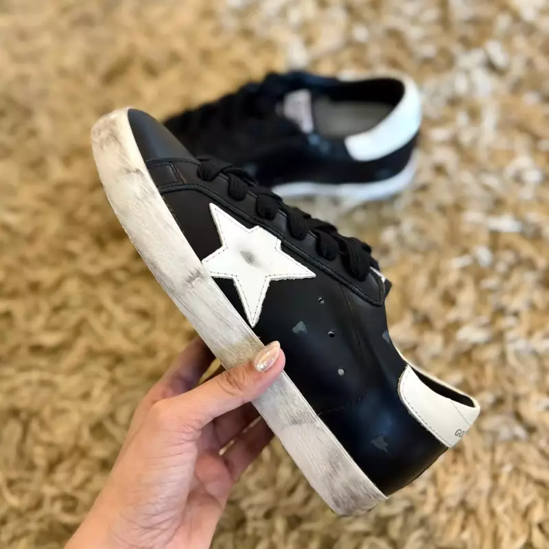 TENIS GOLDEN GOOSE BLACK, WHITE STAR