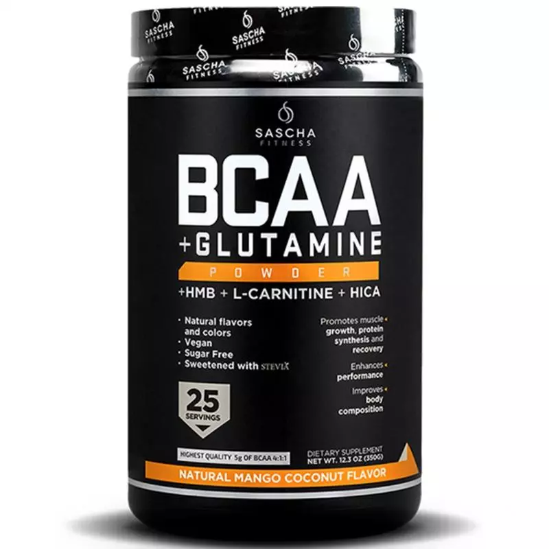 SASCHA BCAA + GLUTASMINA 25 TOMAS